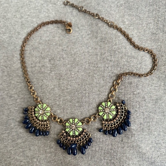 J. Crew Jewelry - J CREW NECKLACE BIB BOHO STATEMENT